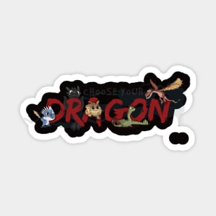 Choose your Dragon! Sticker